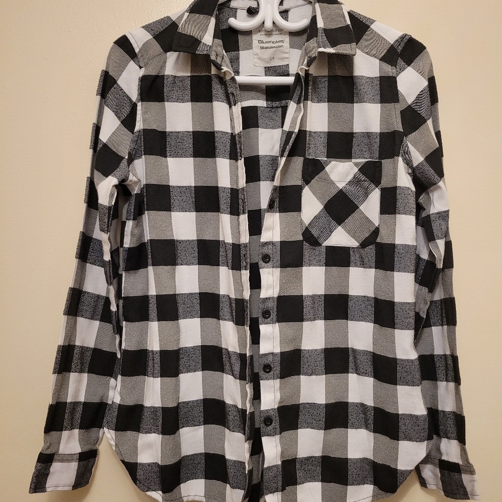 Bluenotes plaid shirt